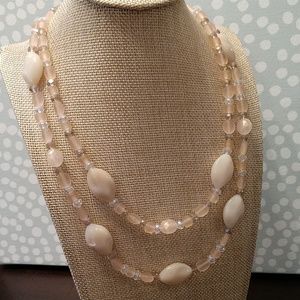Handmade Beaded Necklace Sand Dunes